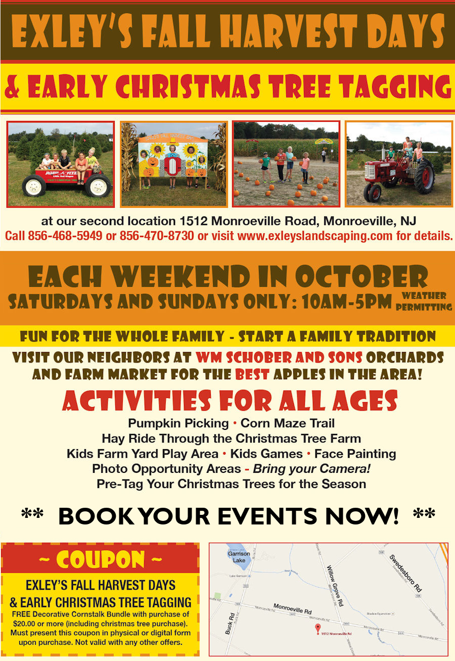 Plan Your Fall Events - Exley's Christmas Tree Farms